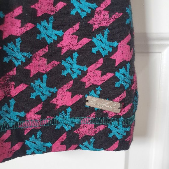 Zoo York - black dress with pink/blue accent (Small) - Picture 2 of 3